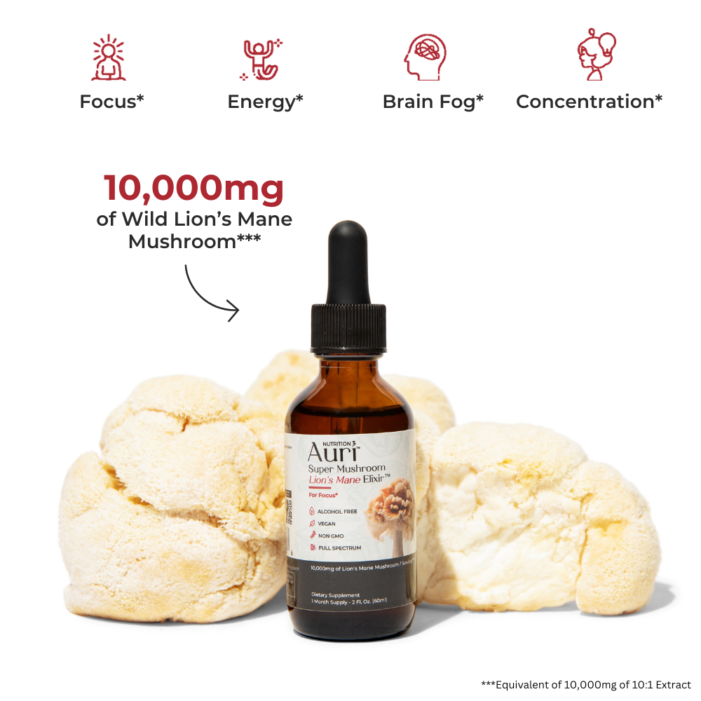 Auri Super Mushroom - Daily Gummies – Fix Wellness & Beauty