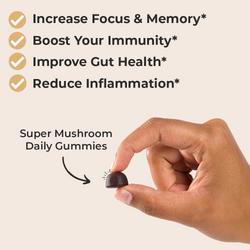 Super Mushroom Daily Gummies - Auri Nutrition