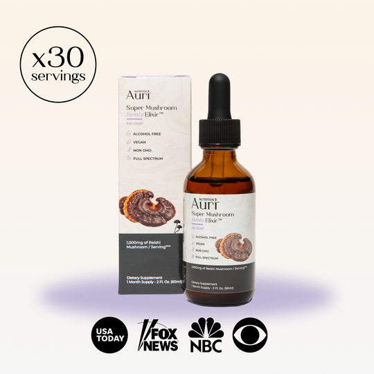 Super Mushroom Reishi Elixir™ - Auri Nutrition